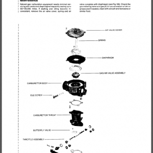 CLARK SM 591 SERVICE MANUAL