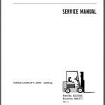 CLARK EPG20-30 ECG20-32 ECG20-30X SERVICE MANUAL