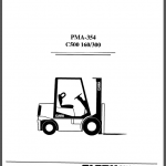 CLARK PMA-354/C500/160/300 SERVICE MANUAL