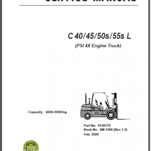 CLARK C40/45/50S/55S L SERVICE MANUAL