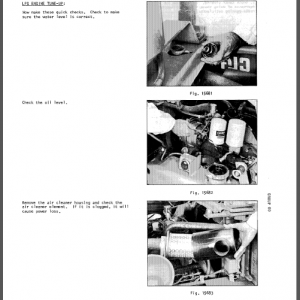 CLARK PMA 256/C500/235 LPG SERVICE MANUAL