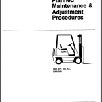 CLARK PMA 273/c500 355 SERVICE MANUAL