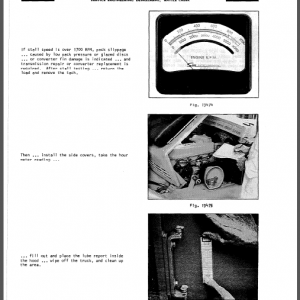 CLARK PMA 273/c500 355 SERVICE MANUAL