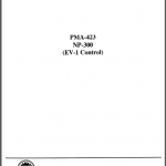 CLARK PMA-423 NP-300 (EV-1 Control) SERVICE MANUAL
