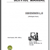 CLARK S20/25/30/35L,G SERVICE MANUAL