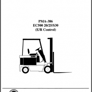 CLARK PMA-386/EC500 20/25/S30 SERVICE MANUAL