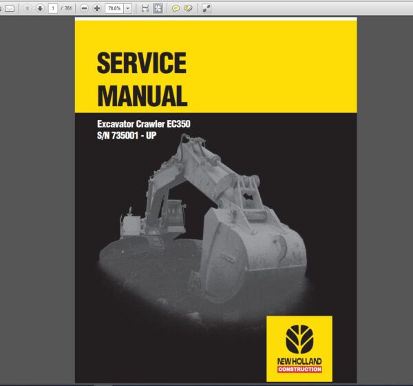New Holland Service Manual PDF