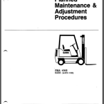 CLARK PMA 436S, E235 (w/EV-100) SERVICE MANUAL