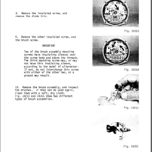 CLARK OH-544, C500 915 SERVICE MANUAL