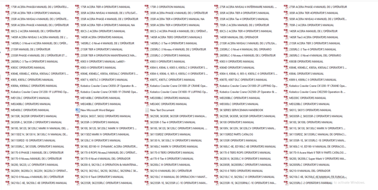 Kobelco opeartors manual machinecatalogic.com