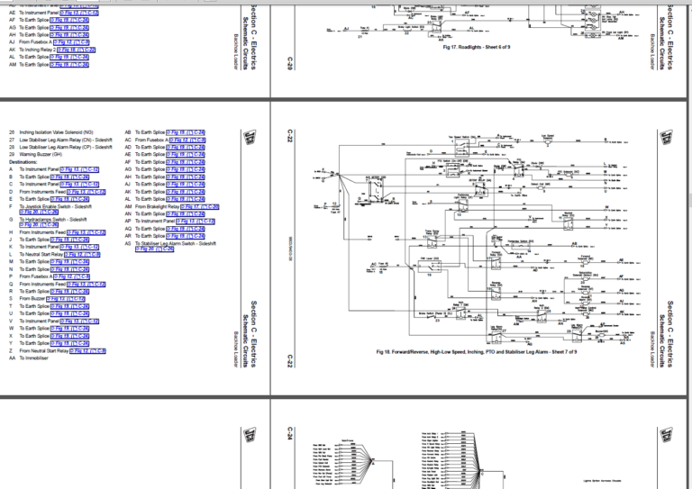 JCB BACKHOE LOADER SERVICE MANUAL PDF DVD
