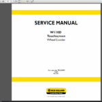 New Holland Service Manual Europe