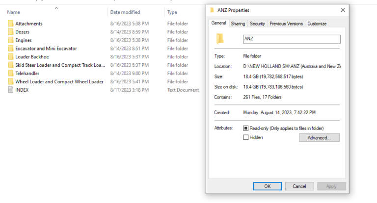 New Holland Service Manual Australia and New Zealand