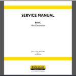 New Holland Service Manual Australia and New Zealand