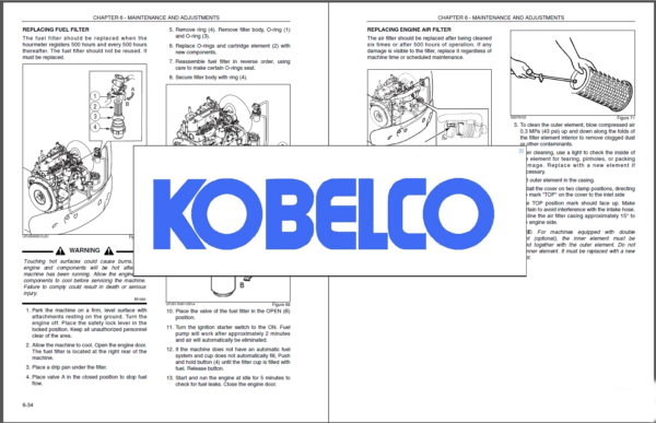 KOBELCO OPERATOR'S MANUAL PDF SET machinecatalogic.com