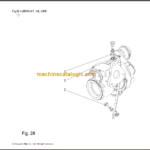 TAKEUCHI TB2150 Compact Excavator Parts Manual Engine