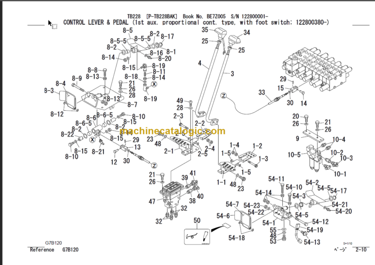 TAKEUCHI TB228 Mini Excavator Parts Manual