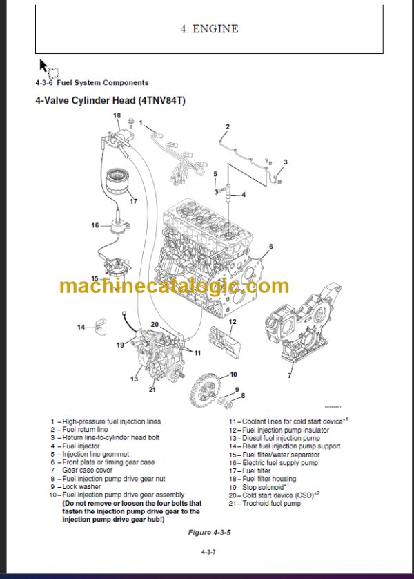 YANMAR VIO57 SERVICE MANUAL