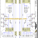 LIEBHERR 1350 6.1 DIAGRAM ELECTRIES SYSTEM