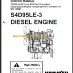 KOMATSU S4D95LE-3E SERVICE MANUAL