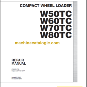 W50TC-W60TC-W70TC-W80TC REPAIR MANUAL