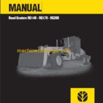 NEW HOLLAND RG140-RG170-RG200 SERVICE MANUAL
