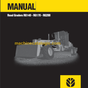 NEW HOLLAND RG140-RG170-RG200 SERVICE MANUAL