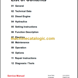 YANMAR V100 SERVICE MANUAL