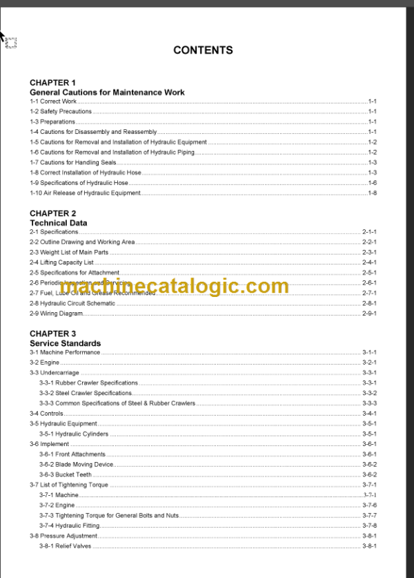 YANMAR ViO35-6A SERVICE MANUAL