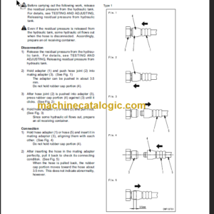 KOMATSU S4D95LE-3E SERVICE MANUAL