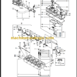 TAKEUCHI TB290 Hydraulic Excavator Parts Manual