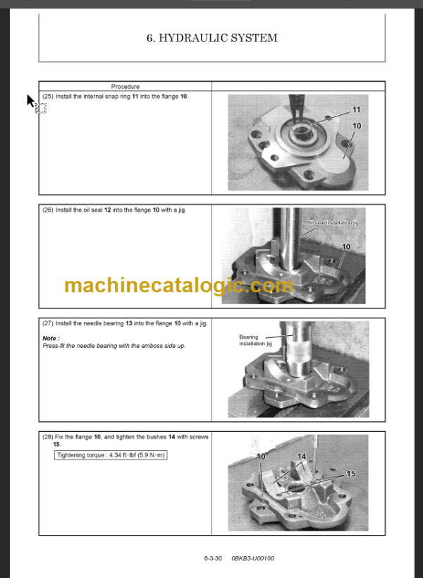 YANMAR ViO35-6A SERVICE MANUAL