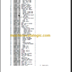 TAKEUCHI TB290 Hydraulic Excavator Parts Manual
