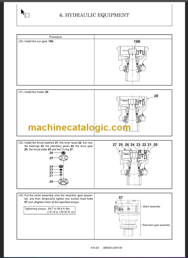 YANMAR ViO35-6A SERVICE MANUAL