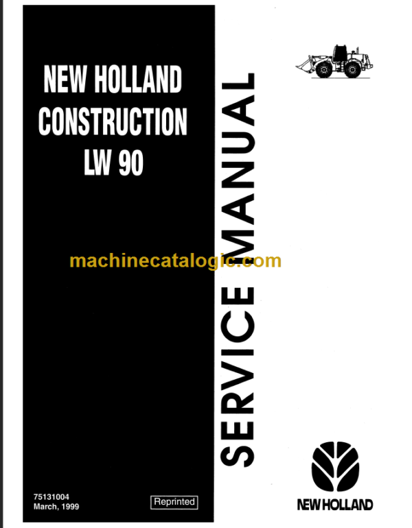 NEW HOLLAND LW90 SERVICE MANUAL