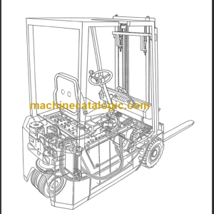 KOMATSU FB18M-1E SHOP MANUAL