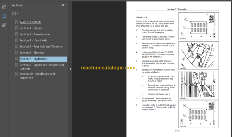 NEW HOLLAND RG80-RG100 SERVICE MANUAL
