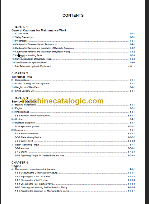 YANMAR VIO10-2 SERVICE MANUAL