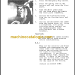 KOMATSU FB18M-1E SHOP MANUAL
