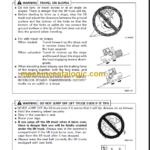 KOMATSU FD100 FD115-7 FD135 OPERATION MANUAL