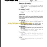 KOMATSU MPF15-1A SM034A Service Manual