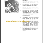KOMATSU FB18M-1E SHOP MANUAL