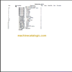 TAKEUCHI TL250 BU3Z004-1 PARTS MANUAL