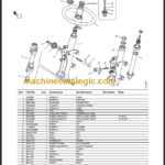 KOMATSU FB13M-2R FB15M-2R PARTS CATALOGUE