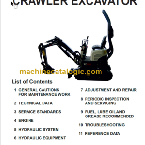 YANMAR TC08 SERVICE MANUAL