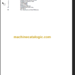 TAKEUCHI TL140 BT9Z009-2 CRAWLER LOADER PARTS MANUAL