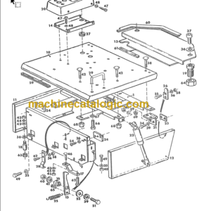 KOMATSU FB20M-1R SHOP MANUAL