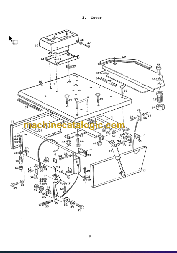 KOMATSU FB20M-1R SHOP MANUAL