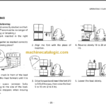 KOMATSU FD35 40 50-5 OPERATION MANUAL