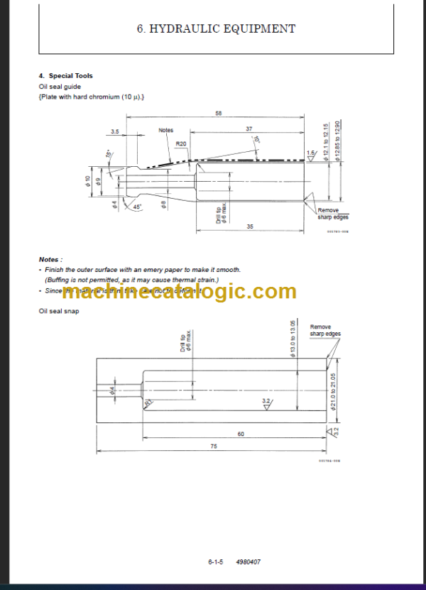 YANMAR SV05 SERVICE MANUAL